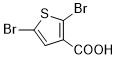 2,5-二溴噻吩-3-甲酸